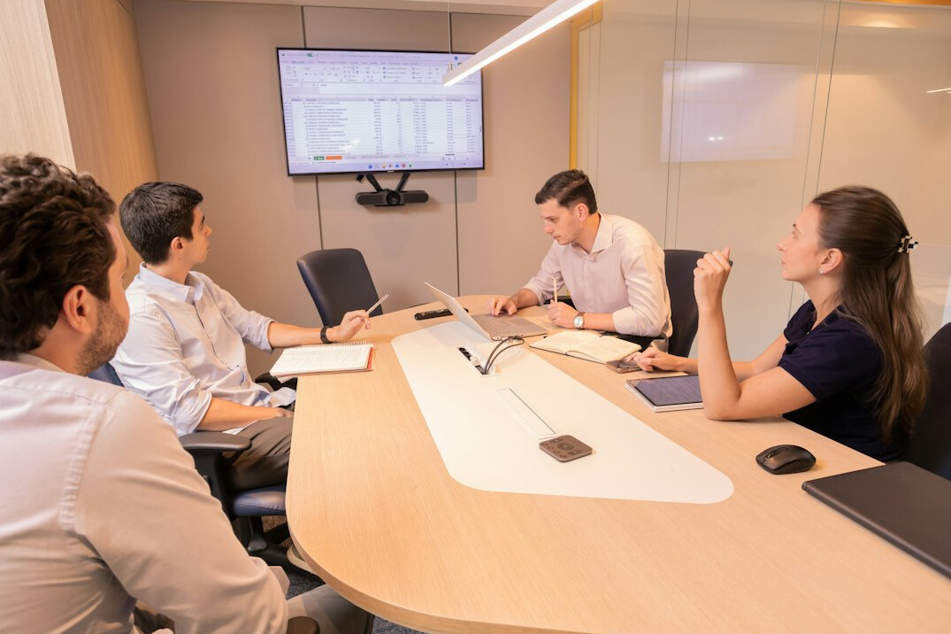 corporate office meeting